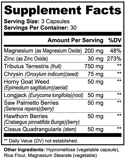 ALPHA ELITE Male Performance Formula