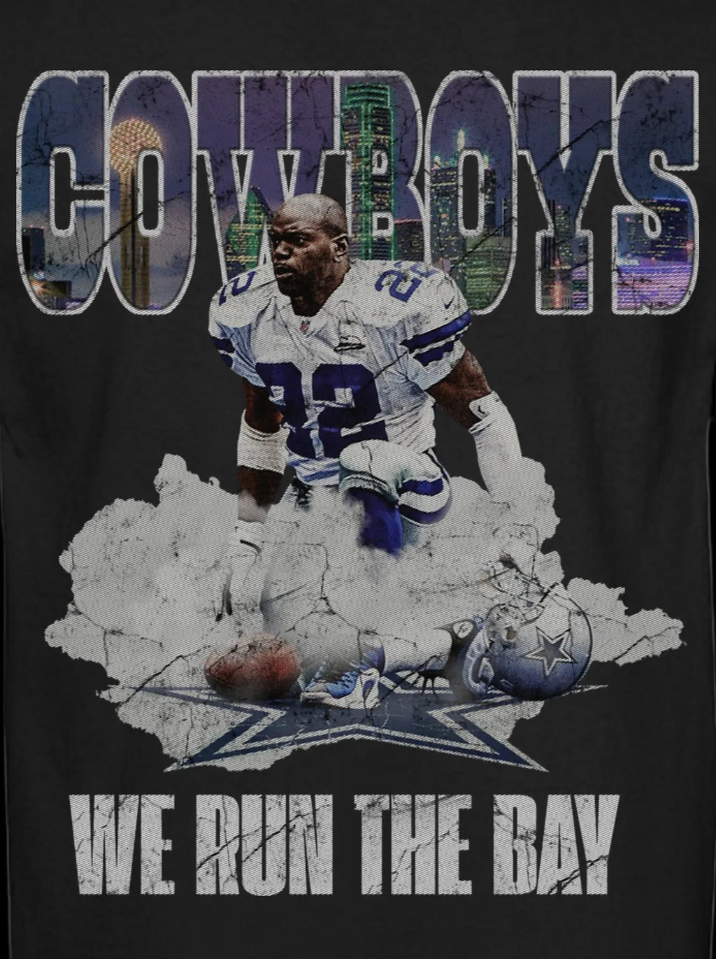 Cowboys "WE RUN THE BAY" - Exclusive Rivalry Tee