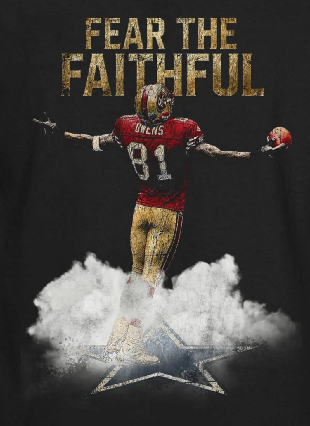 49ers "FEAR THE FAITHFUL" - Exclusive Rivalry Tee