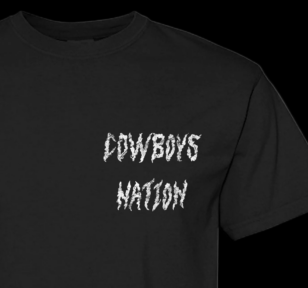 COWBOYS NATION - Pickens & Lamb Duo Tee - Black