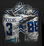 COWBOYS NATION - Pickens & Lamb Duo Tee - Black
